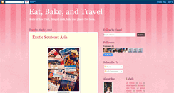 Desktop Screenshot of eatbaketravel.com